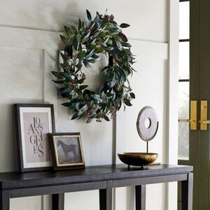 Threshold Studio McGee 8x10 Stallion Horse Canvas Wall Art Gold/Brown Frame NEW